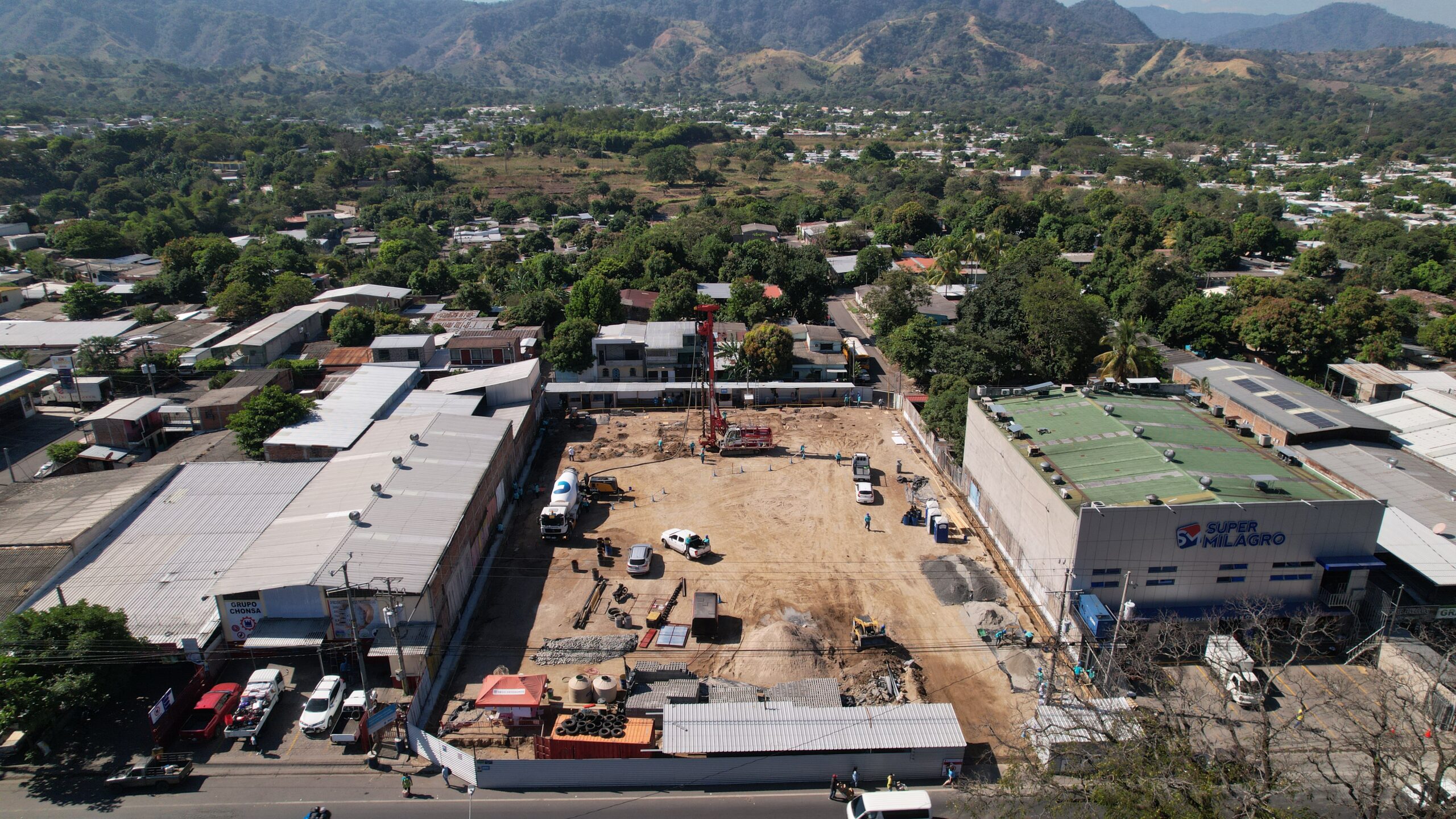 Reconstrucción del Mercado de Lourdes de Colón, inclusiones rígidas, tipo Columnas de Módulo Controlado (CMC)